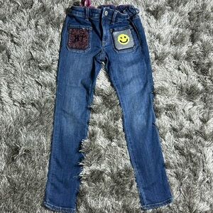 Gap denim girls stretch super skinny